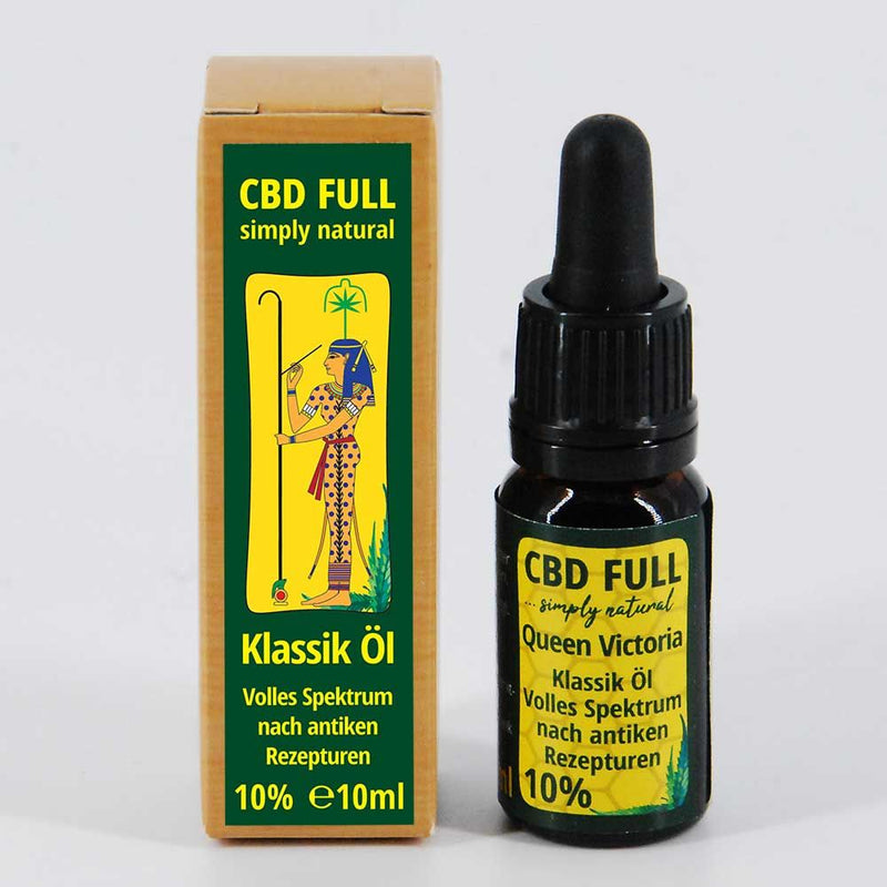 10% 10ml CBD FULL “Queen Victoria” Hanf Öl