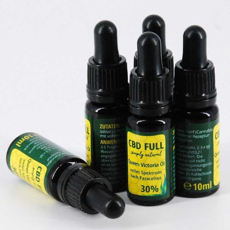 30% 10ml CBD FULL “Queen Victoria” Hanf Öl