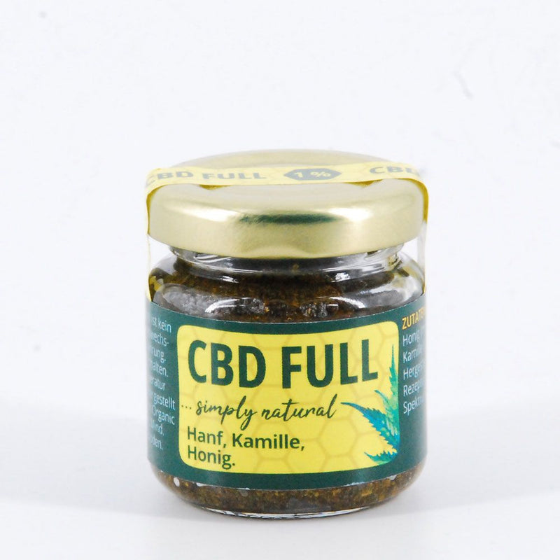 1% 100g CBD FULL Cannabis, Kamille, Honig